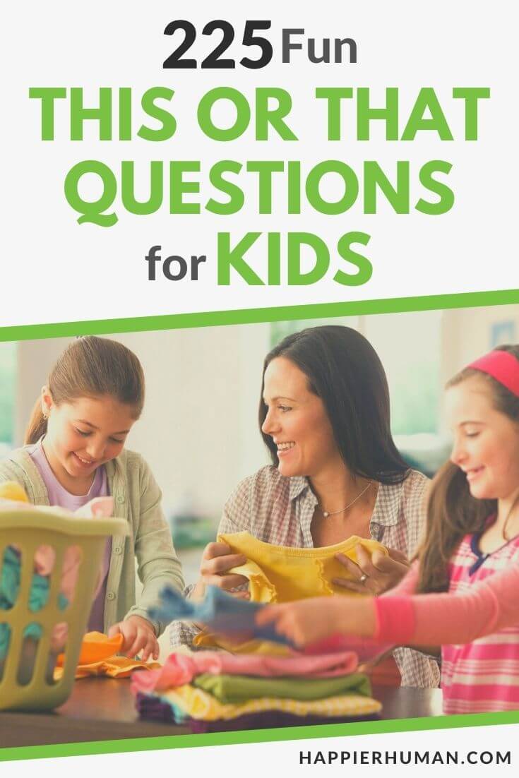 225 Enjoyable This or That Questions for Youngsters [New for 2025]